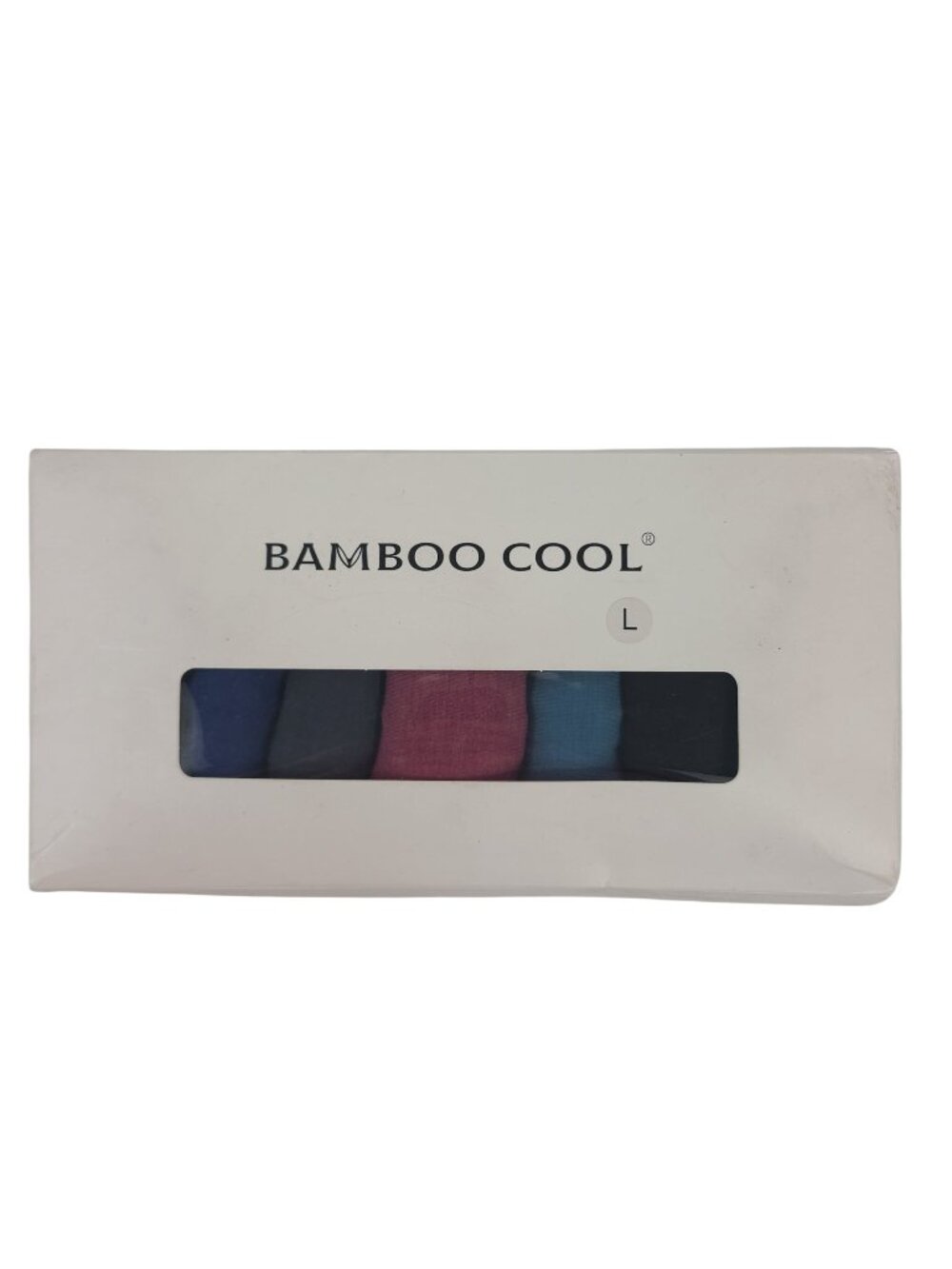 Bamboo Cool Mens Boxer Briefs 7-Pack Size L Multi-Color Breathable & Comfortable